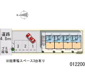 ★手数料０円★小田原市中町３丁目　月極駐車場（LP）